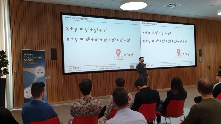 Murat presenting at ACOS Symposium 2019