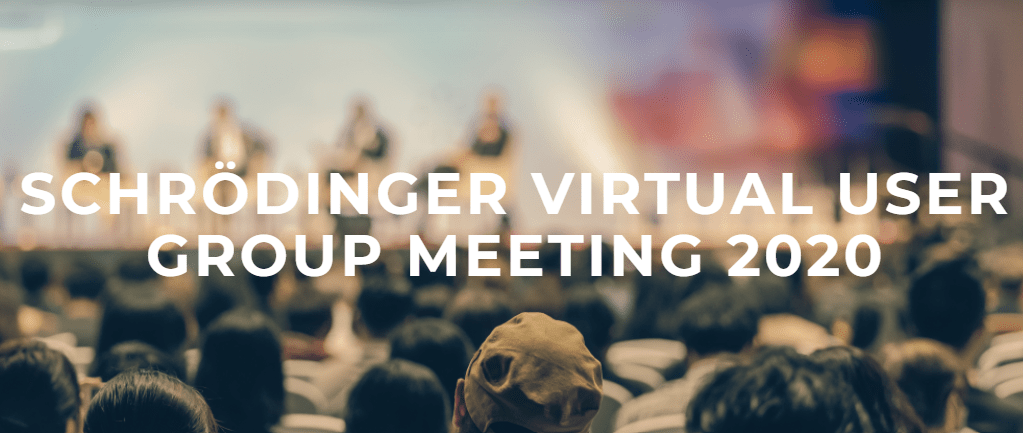 [AMD] group leader Süleyman Er will give a talk at Schrödinger’s Virtual UGM 2020