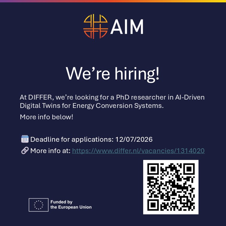 PhD Position in AI-Driven Digital Twins for Energy Conversion Systems